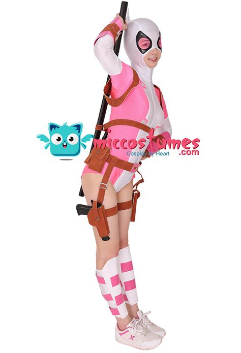 Gwenpool Cosplay American Comic Superhero Costume Bodysuit For Sale