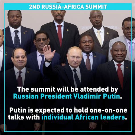 Leaders Prepare Ahead Of Second Russia Africa Summit Cgtn