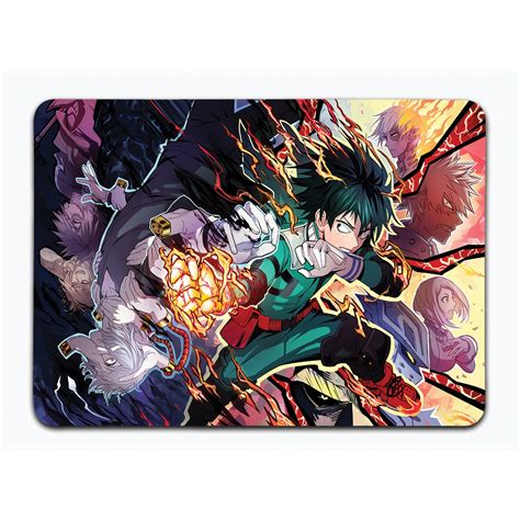 Mousepad My Hero Academia Deku Vs League Of Villains Baza