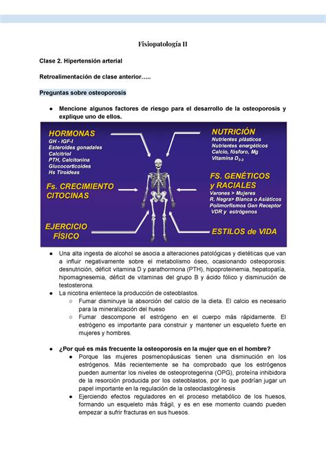 FPII Clase 2 Hipertensión arterial Fisiopatología II Clase 2