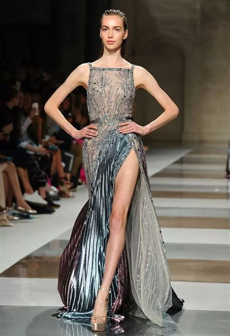 Sheer Delight Naked Dresses Hit The Haute Couture Fashion Week Catwalk