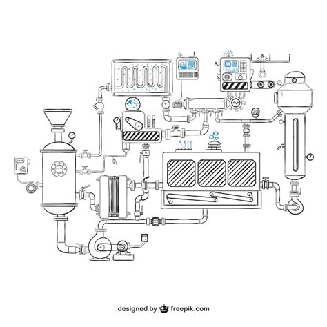 Top 155 Machinery Sketch Latest In Starkid Edu Vn