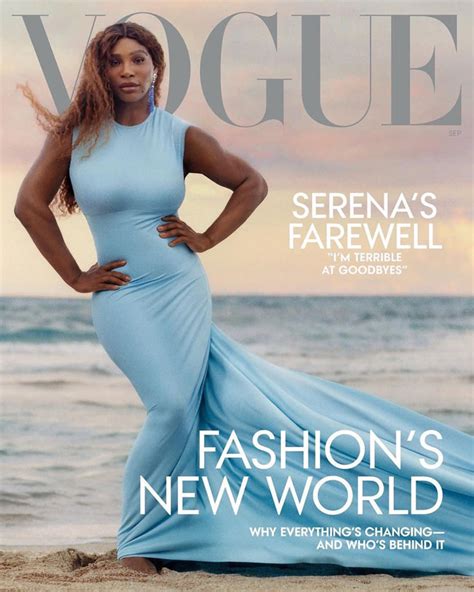 Serena Williams Vogue September 2022 Issue Magazine Style Fashion Tom