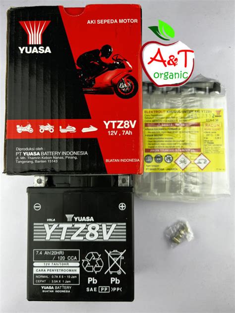 Yuasa Ytz V Ah Genuine Battery Indonesia For Yamaha Xmax Honda Pcx