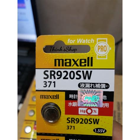 Pin Ng H Maxell Sr Sw Sr Pro Gold H Ng Ch Nh