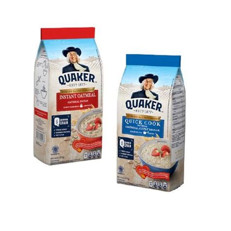 Quaker Instant Oatmeal Gr Quaker Quick Cooking Oatmeal Gr