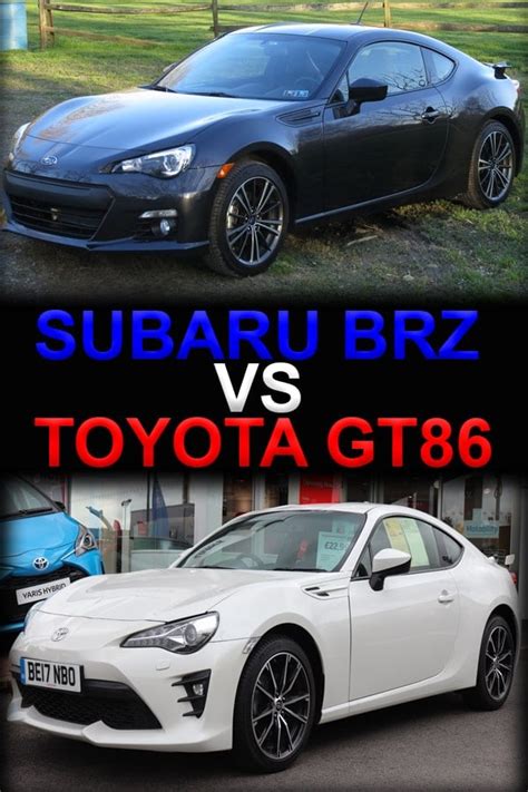 Toyota GT86 VS Subaru BRZ Differences Information Mechanic Base