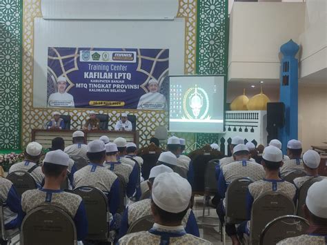 Pertahankan Juara Umum Mtq Lptq Kabupaten Banjar Gelar Training Center