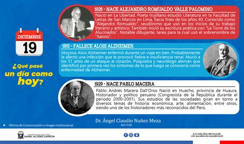 19 Dic Fallece Alois Alzheimer 1915 Universidad Nacional Daniel