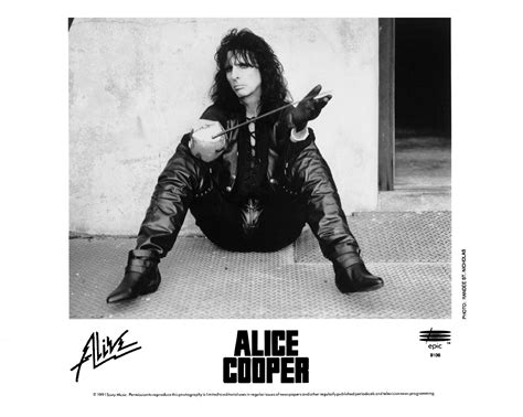 Alice Cooper Promo Photo 1991 Hey Stoopid Trash Hollywood