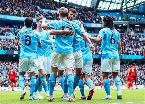 Manchester City Sukses Bungkam Liverpool 4 1