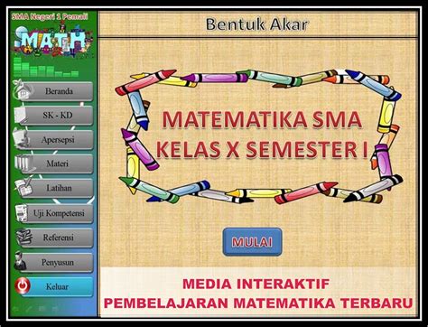 Download Kumpulan Materi Media Pembelajaran Matematika Interaktif Lengkap Untuk Semua Jenjang