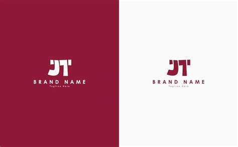 Premium Vector JT Letters Vector Logo Design