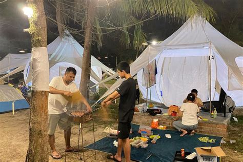 Ini Dia Penginapan Konsep Glamping Pertama Di Bangka Belitung Kemah