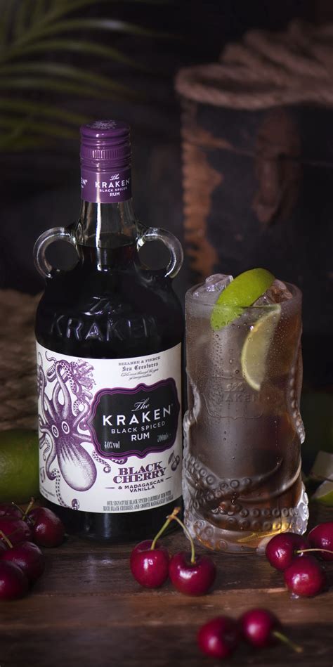 What To Drink Now Brand New Kraken Black Cherry And Madagascan Vanilla