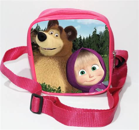 Lancheiras Personalizadas Masha E O Urso Elo7