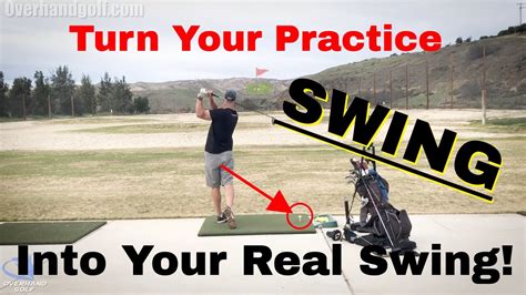 Golf Turn Your Practice Swing Into Your Real Swing Youtube