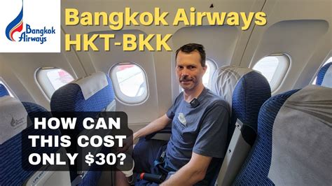 Bangkok Airways Phuket To Bangkok Bangkokairways Airlinereview