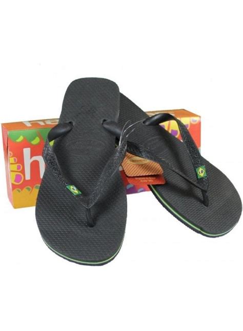 Havaianas Brasil Flip Flop Black