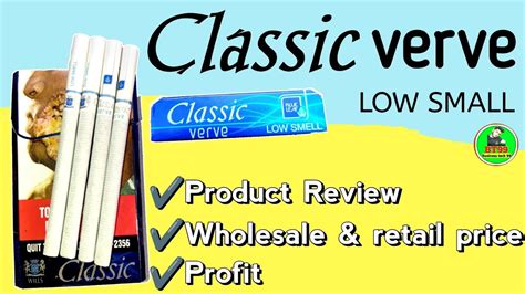 Classic Verve Cigarette Review Wholesale Rate Low Smell Cigarette