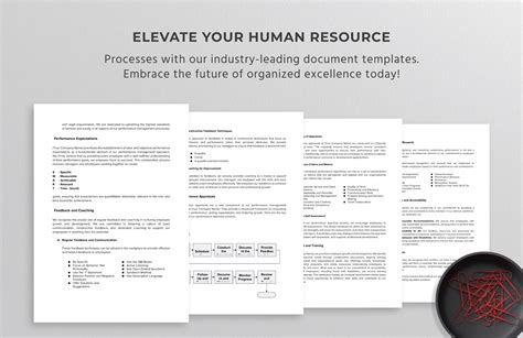 Inclusive Performance Management Handbook HR Template In Word PDF