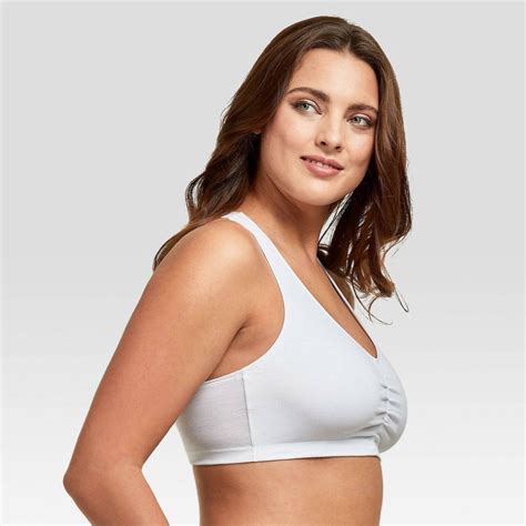 Hanes Women S Comfortflex Fit Stretch Cotton Sport Bra 2 Pack H570 Biggybargains