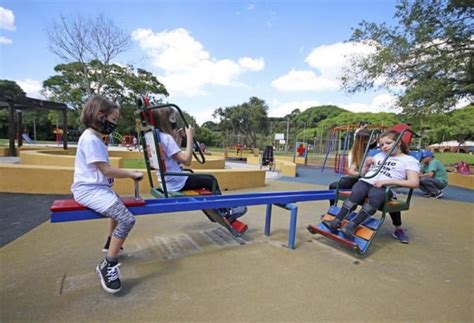 Parque Barigui Fica Mais Acess Vel Novo Parquinho Inclusivo Para