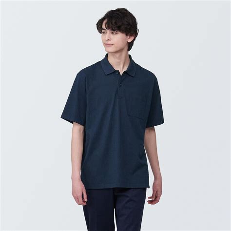 O Polo V I Jersey Washed Nam Xl Xanh M Muji