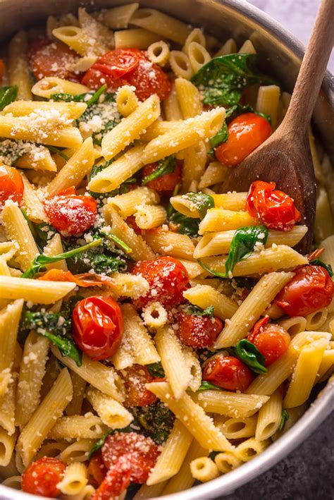 Pasta With Spinach And Tomatoes Hot Sex Picture