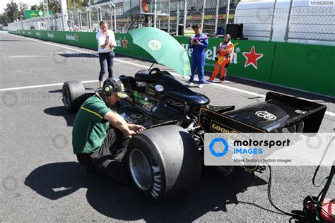 Katsuaki Kubota JPN Lotus 78 On The Grid At Masters Historics