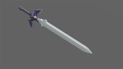 Master Sword - Zelda BTW - Download Free 3D model by wessylva_art ...