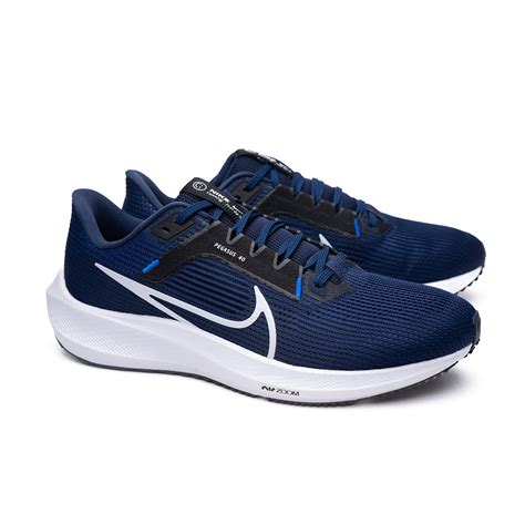 Zapatilla Nike Air Zoom Pegasus 40 Midnight Navy Pure Platinum Black