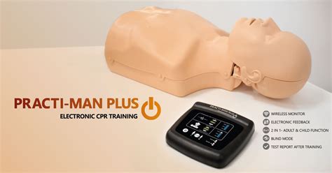 Practiman Plus Manequim Cpr Monitor Digital