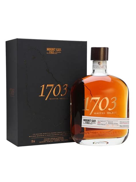 Mount Gay 1703 Master Select Rum 2017 Edition The Whisky Exchange