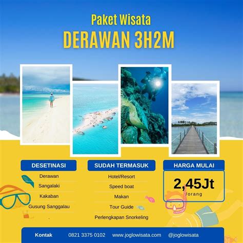 Paket Wisata Derawan Hari Malam Joglo Wisata