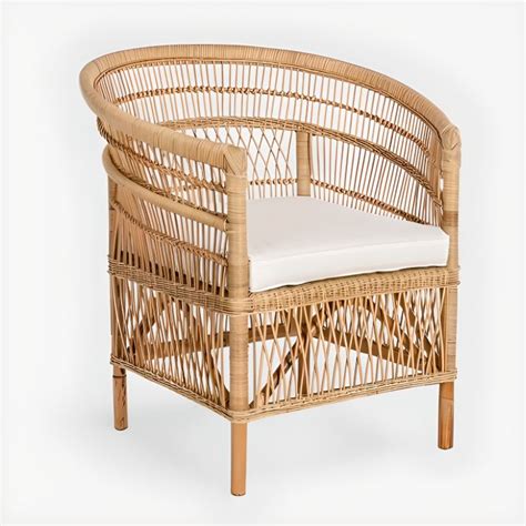 Vendita Online Di POLTRONA MOD JOSEFINA IN RATTAN MIELE