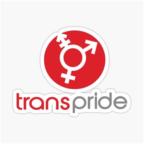 "Trans* Pride - Iconic Logo inspired design." Sticker by nationalpride ...