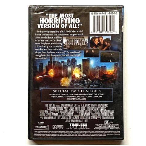 War Of The Worlds The Invasion Has Begun H G Wells Dvd