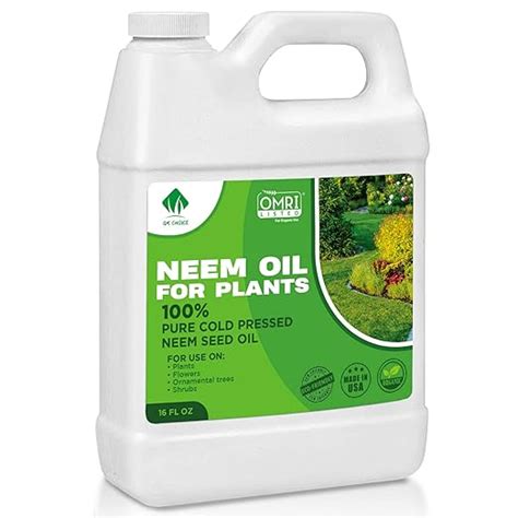 Neem Oil Spray For Plants 16oz 100 Pure Cold Pressed Neem Oil