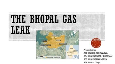 Presentation Bhopal Gas Leak Ppt Free Download