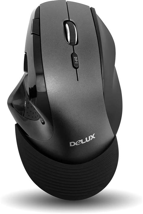 Delux M618 GX mouse Ergonómico 2 4GHz mouse Vertical Inalámbrico