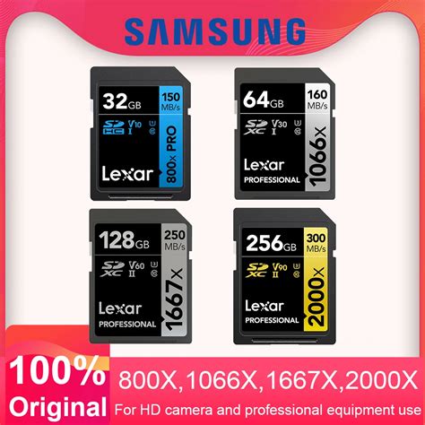 Lexar Sd Card X V U C X V Sdxc Flash Memory Card X