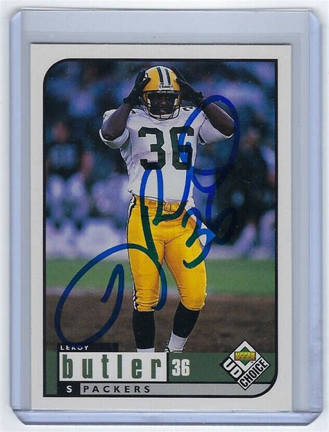 1998 Upper Deck UD Choice 2370 LeRoy Butler For Sale Online EBay