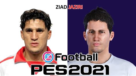 Ziad Jaziri Pes 2019 2020 2021 Face Build And Stats Youtube