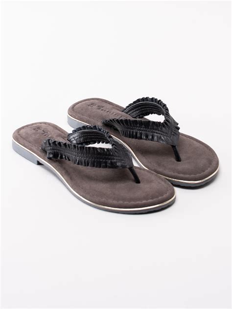 Tamaris 1 27110 22 001 Black Svarta Flip Flops Sandaler Damskor