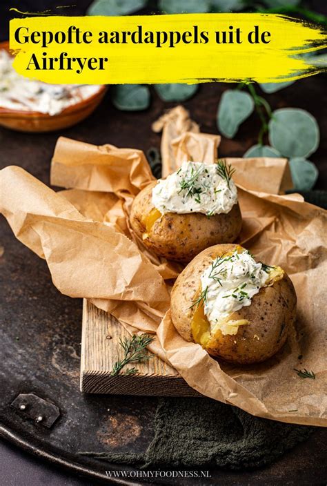 Gepofte Aardappels Uit De Airfryer Daar Bespaar Je Een Hoop Tijd Mee