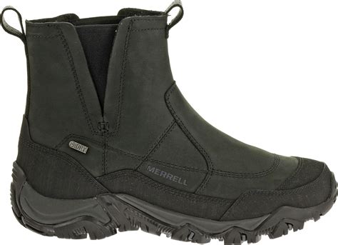 Merrell Leather Polarand Rove Waterproof 200g Pull-on Winter Boots in ...