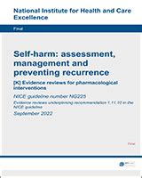 Evidence Reviews For Pharmacological Interventions NCBI Bookshelf