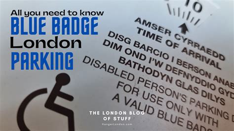 Blue Badge Parking The Definitive London Guide