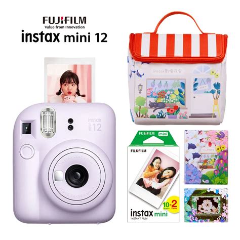 C Mera De Filme Instant Neo Fujifilm Genu No Fuji Instax Mini 12 Rosa